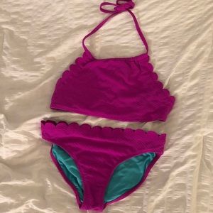 pinky purple bikini set!